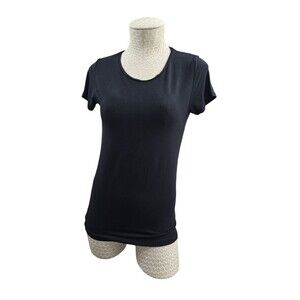 MAJESTIC‎ FILATURES 4/L Soft Touch Crewneck T-Shirt Short Sleeve Tee Women's